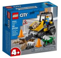 LEGO City 60284 Pojazd do robót drogowych delikatne starcie farby z opakowa