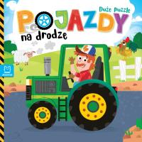 Pojazdy na drodze. Duże puzzle Grażyna Wasilewicz