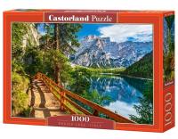 Puzzle 1000 el. C-104109 Braies Lake, Italy