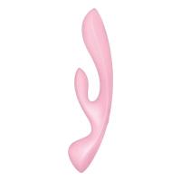 Satisfyer Wibrator Triple Oh multifunkcyjny różowy
