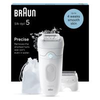 Braun Silk-épil 5 5-041 Depilator do łatwego usuwania włosów, Biały/szary