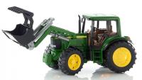 Bruder John Deere с фронтальным погрузчиком 02052