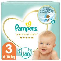 Подгузники Pampers Premium Care размер 3 40 шт.