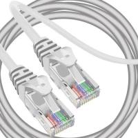 KABEL SIECIOWY LAN FABRYCZNE WTYCZKI SKRĘTKA PRZEWÓD ETHERNET RJ45 15 metr