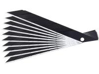 Прецизионные лезвия для скальпеля для ножей 9 мм 10шт sk2 черный