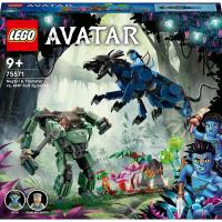 LEGO Avatar 75571 Neytiri i Thanator kontra Quaritch w kombinezonie PZM