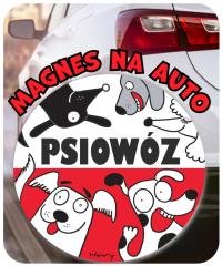 Magnes na auto PSIOWÓZ blister Henry