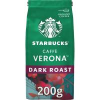 KAWA MIELONA STARBUCKS DARK VERONA 200 g DO PICIA PARZENIA EKSPRESU ARABICA