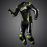 Męski dwuczęściowy skórzany kombinezon motocyklowy 4SR RR EVO III ELLISON