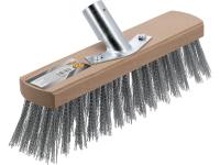 MIOTŁA SZCZOTKA DRUCIANA DO CZYSZCZENIA BRUKU DRUT STALOWY 30 CM