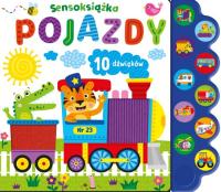 POJAZDY Sensoksiążka dźwiękowa KSIĄŻKA DŹWIĘKOWA I SENSORYCZNA Korolkiewicz