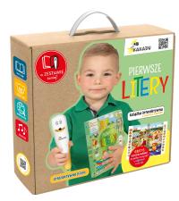 Pierwsze litery Mówiąca książka interaktywna Oliwia Dulęba