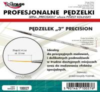 Pędzelek Mirage Hobby 100027 Precision Kolinsky rozmiar 3