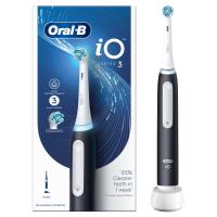 Электрическая магнитная зубная щетка Oral-B iO Series 3 матовый черный