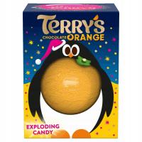 Terry's Chocolate Orange Exploding Candy Milk Ball 147 g