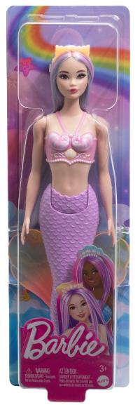 Lalka Barbie Syrenka Fioletowy ogon HRR06