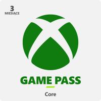 Subskrypcja Microsoft Xbox Game Pass Core 3 miesiące