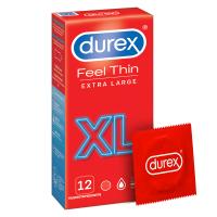 Durex Feel Thin Prezerwatywy XL 12 szt.