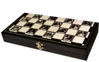 Drewniane szachy Królewskie 35 cm (Filipek)