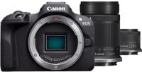 Canon EOS R100 + 2 OBIEKTYWY Standardowy RF-S 18-45mm Zoom RF-S 55-210mm