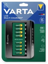 Ładowarka Varta LCD Multi Charger+ 8 AA, AAA 57681