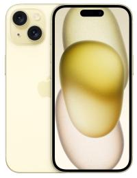 Смартфон Apple iPhone 15 6 ГБ / 128 ГБ 5G желтый