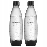Набор бутылок для SodaStream Fuse Black 1L 2 шт.