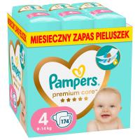 Подгузники Pampers PREMIUM CARE 4 (9-14 кг) - ежемесячный запас 174 шт.