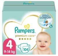 Pampers Premium Care 4 ( Rozmiar MAXI dla dziecka 9-14 kg ) - 104 sztuk