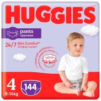 Pieluchomajtki Huggies Spodnie Jumbo Rozmiar 4 144 szt.