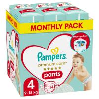 Pieluchomajtki Pampers Premium Care Rozmiar 4 114 szt.