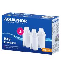 Набор из 3 фильтрующих картриджей AQUAPHOR круглый стандарт B15 DAFI BRITA