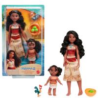 DISNEY LALKA KSIĘŻNICZKA MOANA VAIANA Z SIOSTRĄ SIMEA JBT66