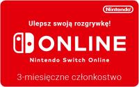 Nintendo Switch Online 3 месяца 32 зл.