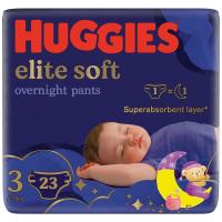 Pieluchomajtki Huggies Elite Soft Rozmiar 3 23 szt.