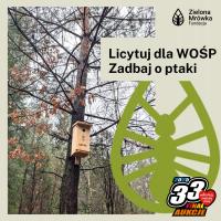 Fundacja Zielona Mrówka: Zadbaj o ptaki - 3 budki lęgowe