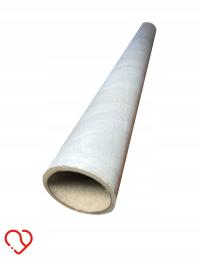 Tekturowa TUBA PO FOLII STRETCH Rolka Rura Gilza BIAŁA