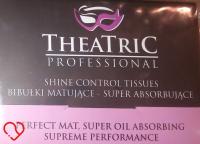 THEATRIC Bibułki matujące super absorbujące
