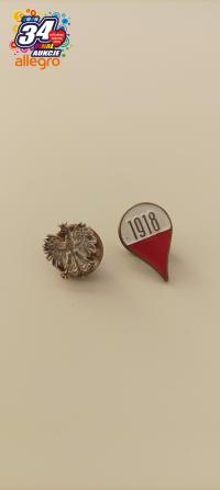 ZESTAW PRZYPINEK PATRIOTYCZNYCH