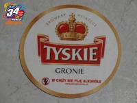 Podstawka pod piwo: TYSKIE Gronie/Klasyczne