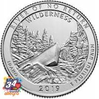 USA 2019r. 25 centów Park River Of No Return Wilderness