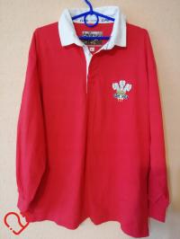 Koszulka Vintage WRU Wales Rugby Union Cotton Traders L