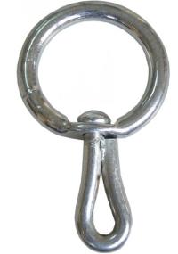 OKRĘTKA SUPER DO ŁAŃCUCHA MOCNA KÓŁKO KÓŁECZKO KRĘTLIK 5 MM STAL OCYNKOWANA