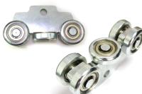 Роликовая тележка для раздвижных ворот 70x70