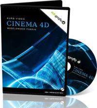 Edugrafia Kurs wideo CINEMA 4D modelowanie pokoju 1 PC / licencja wieczysta BOX