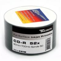 Traxdata CD-R Printable белый 50шт магазин Wa-Wa