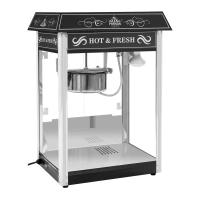 Maszyna do popcornu czarna ameryk. design Royal Catering 10010545 RCPS-16.2