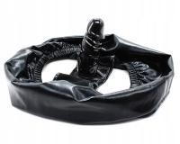 Трусики с пенисом фаллоимитатор винил сдержанный латекс носить черный лак