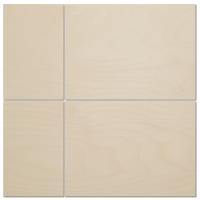 Класс 1/2 листа 3мм вырезывания лазера переклейки для 2-4 Форматес