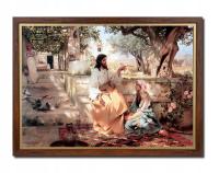 Картина Семирадского Иисуса Христа в доме Марии рамы